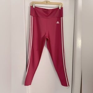 Pink Adidas Leggings
